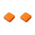 thumbnail image 1 of ZheElen Pill Case Holder 2 Grids Daily Pills Organizer Box Packing Portable Containers Cases Dispenser Office Gym Purse Orange 2Set, 1 of 6