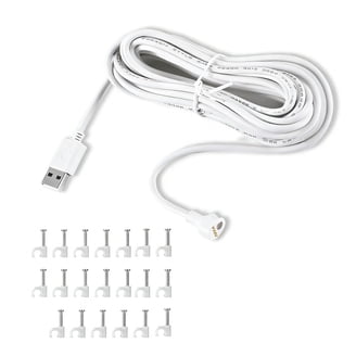 Google Nest, Weatherproof Cable, 5 Meters Snow, Outdoor Power