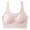 Pink, variant on Teen Girls' Wirefree Training Bra with Double Layer Front Soft Breathable for Daily Sports