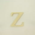 thumbnail image 1 of Package of 1, 14 Inch X 1" Thickness Baltic Birch Wood Letter z in The Times New Roman Font, Thick, Lower Case for Art & Craft Project, Made in USA, 1 of 4