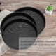 thumbnail image 5 of Bandeja de madera para té, bandeja grande de madera negra, bandeja redonda para té, bandeja de comida para la oficina en casa, casa de té para cenas, bandeja para té, bandeja para bar(30cm), 5 of 8