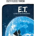 thumbnail image 6 of Silver Buffalo ET The Extra-Terrestrial Moon Bike Movie Poster 45" x 60" Fleece Throw, Soft and Cozy Blanket, 180 GSM, 6 of 6