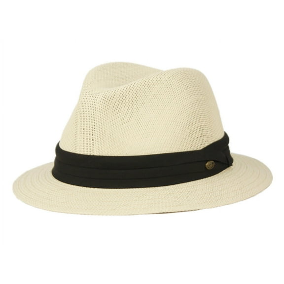Paper Straw Panama Fedora Sun Hat