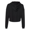 thumbnail image 2 of Independent Trading Co. Chandail à Capuchon Court Léger pour Femmes, TP, Noir, 2 of 2