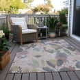 thumbnail image 6 of Addison Rugs Chantille Indoor/Outdoor Transitional Floral Blush Washable Rectangle Rug, 10' x 14', 6 of 6