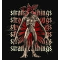 thumbnail image 2 of Netflix Junior's Stranger Things Demogorgon Monster Logo Stacked Racerback Tank Top Black Medium, 2 of 5