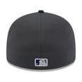 thumbnail image 6 of Men's New Era  Gray/Navy Houston Astros 2025 Batting Practice Low Profile 59FIFTY Fitted Hat, 6 of 7