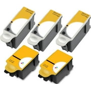 Premium Compatible Ink Cartridge Replacement for Kodak #30XL - 5 Pack