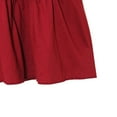 thumbnail image 5 of Gelikeya Kids Girls Abaya Long Sleeve Hijab Chiffon Dress Dubai Kaftan with Pockets Arabic Prayer Dress Z03 Red, 6-7 Years, 5 of 9