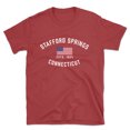 thumbnail image 1 of Stafford Springs Connecticut Patriot Men's Cotton T-Shirt, 1 of 1