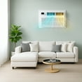 thumbnail image 6 of Ktaxon Smart 12000 BTU Through the Wall Air Conditioner with Heat, Wall AC Unit & Heater Combo with Remote, APP & Voice Control & Timer Function, Compatible with Alexa/Google Assistant, 230V/60Hz, 6 of 10