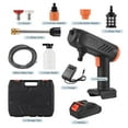 thumbnail image 2 of Handheld High Pressure Washer Cordless 21V Portable Multi-Function  for Car Cleaning/ Courtyard Flush/ Air Connition/ Kitchen Cleaning/ Garden Watering with 2 Rechargeable Batteries, 2 of 7