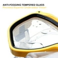 thumbnail image 3 of Opteka Goggles Scuba Diving Mask + Waterproof LED Flash Light for GoPro HERO4, HERO3, HERO2 Black, Silver, Session, SJ6000, SJ4000 and Similar Action Cameras, 3 of 8
