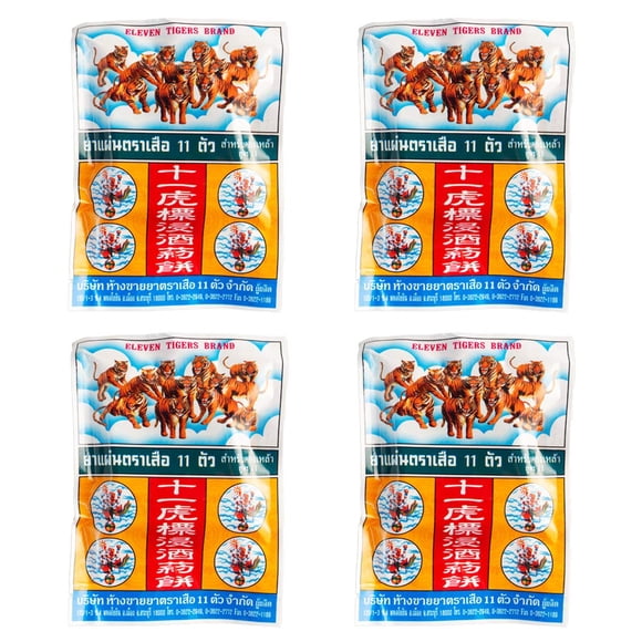 Barra herbal Eleven 11 Tigers Brand 20 g (4 sobres por paquete) tailandesa
