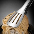 thumbnail image 4 of Bbq Tongs Non-Slip Handle Stainless Steel Fried Barbecue Clip Salad Bread Clamp Kitchen Tool Meat Food Clips, 4 of 5