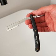 Men Rock The Cut Throat Razor, Straight Razors for Men, 6 Pc