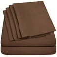 thumbnail image 3 of Hotel Collection Rayon derived from Bamboo Bed Sheet Set - 6 Piece, King, Chocolate, 3 of 6