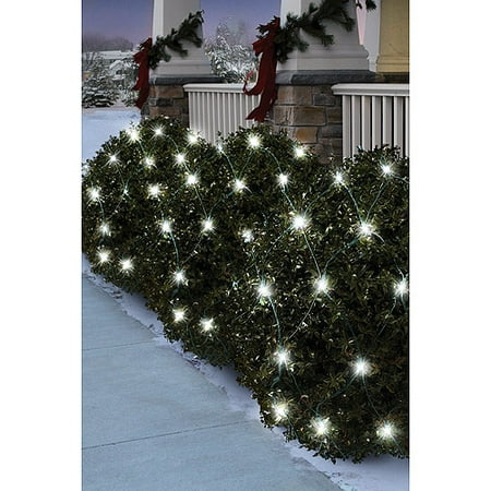 Holiday Time 70-Count LED Net Christmas Lights, Pure White - Walmart.com Holiday Time 70-Count LED Net Christmas Lights, Pure White - Holiday Time 70-Count LED Net Christmas Lights, Pure White - Walmart.com