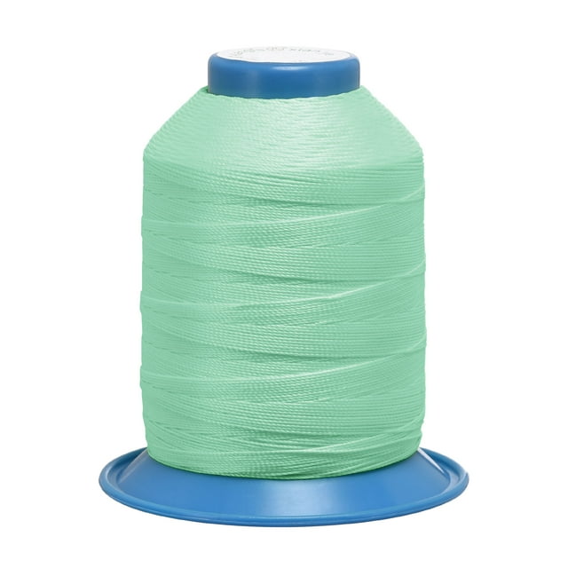 Unique Bargains Fil de Polyester Lié Aigue-Marine, 710 Verges