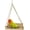 Hemp Rope Style, variant on Bird Swing Toy, Parrot Cage Hammock Swing, Bird Hammock Exercise Stands Perches Cage Toys for Parakeet Cockatiel Conure Lovebird Budgie Hamster