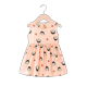 thumbnail image 1 of Verano Bebé Niñas Vestido Ropa Niños Sin mangas Princesa Frocks Flor Estampado floral Vestido de dibujos animados Animal Fruta Playa Vestidos 7-8T (Etiqueta 150) Gao Jinjia LED, 1 of 2