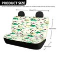 thumbnail image 4 of Uourmeti Beach Palm Tree Full Wrap Car Seat Cover for Car Interior Automotive, Comfortable Rear Bench Seat Covers Stretch Car Back Seat Cover Protectors, 4 of 6