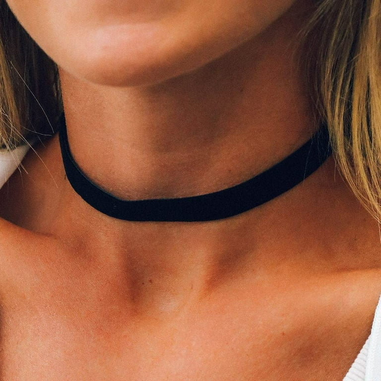 Simply the Best Black Choker Necklace