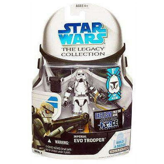 Star Wars Legacy Collection 2008 Droid Factory Imperial Evo Trooper Action Figure (First Day of Issue)