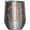 Silver, variant on Half Coffee Half Teacher with Apple & Travel Cup Art Merch Gift, White 12oz Wine Tumbler