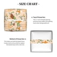 thumbnail image 5 of Picia cross Pattern Tissue Box Cover,PVC Leather Square Holder,Tissue Box Holder with Magnetic Bottom,Facial Paper Organizer Dispenser-5.2"X5.2"X5.2", 5 of 7