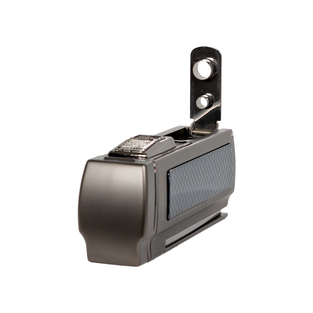 Lotus Dominator Quad Torch Table Lighter Dark Gunmetal