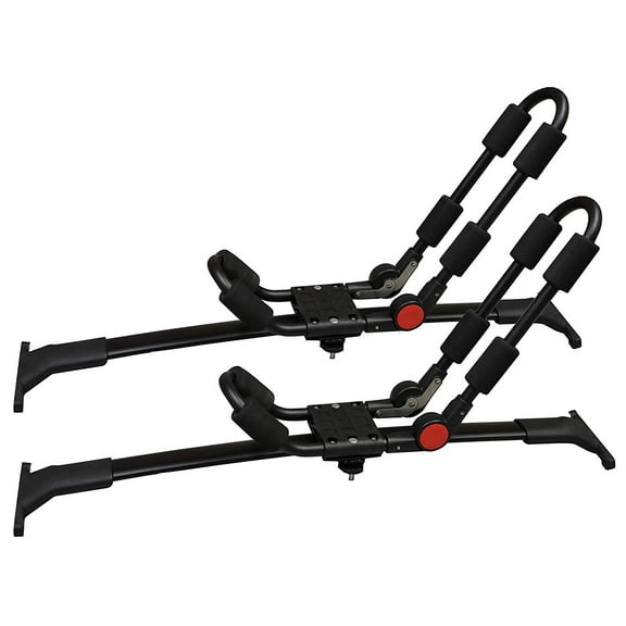 BrightLines Roof Rack Cross Bars Kayak Rack Combo Compatible with Ford Escape 2013-2019