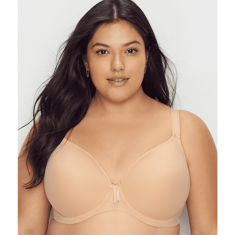 Elomi Womens Bijou Underwire Banded Moulded Bra, 44G, Sand