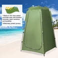 thumbnail image 4 of CINYOYO Outdoor Privacy Tent Instant Shower Tent with Carry Bag Portable Toilet Tent Dressing Changing Room Privacy Shelter for Camping Hiking Beach Picnic Fishing Bathroom, Green, 4 of 6