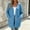 Sky Blue, variant on Fengqque Women’s Open Front Cardigan Sweater Long Sleeve Loose Casual Knit Coat with Side Pockets Soft Lightweight Mid‑Length Cover Up for Fall Winter