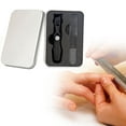 thumbnail image 4 of WIFKLSIIPG Stainless Steel Splash Nail with Large Openings Portable Nail and Gray Nail, 4 of 5