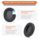 thumbnail image 4 of Almohadillas de repuesto WC AirWeave para Sony MDR 7506, MDR V6, 4 of 8
