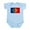 Sky Blue, variant on CafePress - Comanche Flag Infant Bodysuit - Baby Light Bodysuit, Size Newborn - 24 Months