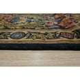 thumbnail image 4 of EORC Brown Hand Knotted Wool Traditional  Savonnerie Rug  Rug, 3' x 8', 4 of 4