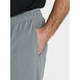 thumbnail image 2 of Athletic Works Men's and Big Men's Active Mesh Shorts, 9" Inseam, Sizes XS-5XL, 2 of 5