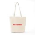 thumbnail image 6 of CafePress - Retro Nicaragua (Red) Tote Bag - Unisex Canvas Tote Bag, Beige, 1-Piece, 6 of 7