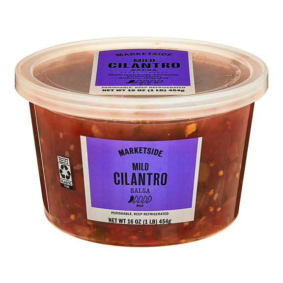 Marketside Mild Cilantro Salsa, 16 oz, Gluten-Free, Refrigerated