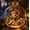 E, variant on Glowing Christmas Story Ornament, Miniature Scene in Clear Ball with Warm LED Light, Hanging Holiday Festive Decor, Christmas Collection, Charming Gifts for Family