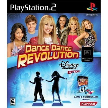 DDR: Disney Channel Bundle PS2 (Best Ps2 Games For Girls)