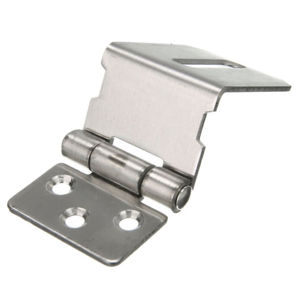 Clearance! beishanbush Fixing Clip 90 Stainless Hasp and Gate Door Lock for Padlock 1 Pcs One Size Silver