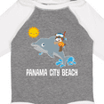 thumbnail image 4 of Inktastic Panama City Beach Florida Vacation Boys or Girls Long Sleeve Baby Bodysuit, 4 of 5
