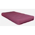thumbnail image 4 of AJD Home Queen Size Double Foam Futon Mattress 8 Inch 80" x 60" Ruby Red, 4 of 6
