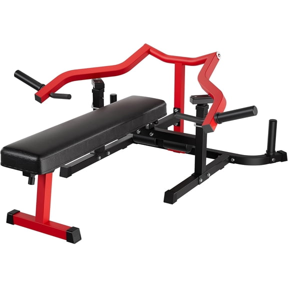 Chest Press Machine, 1050LBS Bench Press Machine with Independent Converging Arms, Adjustable Flat Incline Bench for Chest, AB Workouts, Shoulder Home Gym Equipment, V1