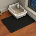 thumbnail image 2 of Anti-Slip Double-Layer Honeycomb Cat Litter Mat Waterproof EVA Material for Cat Durable Litter Box Floor Protector Easy To Clean, 2 of 9