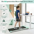 thumbnail image 2 of 2 in 1 Under Desk Electric Treadmill 2.5HP, with Bluetooth APP and speaker, Remote Control, Display, Walking Jogging Running Machine Fitness Equipment for Home Gym Office, 2 of 9